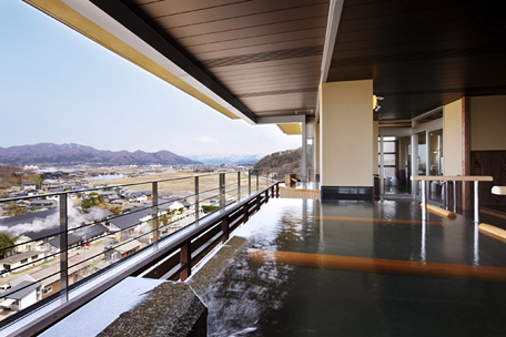 7F展望檜風呂【熱の湯】-寝湯-女湯