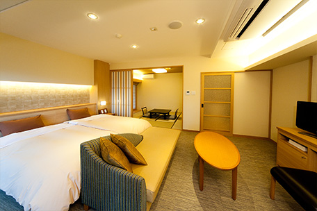 露天風呂付テラススイート【風の泉】