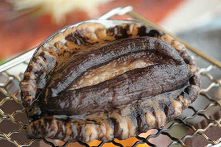 あわびの踊り焼き