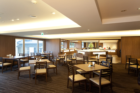 朝食会場・ダイニング はまなす