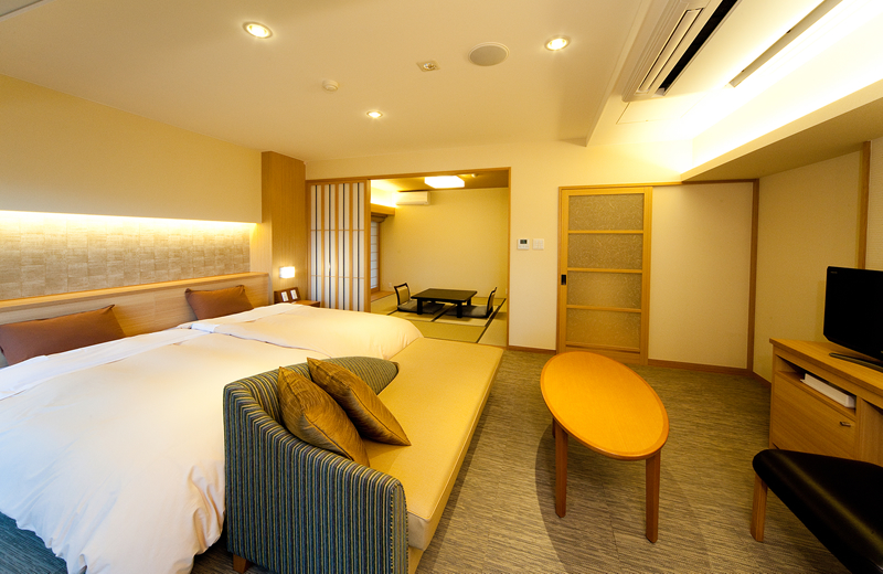 源泉露天風呂付テラススイート 風の泉