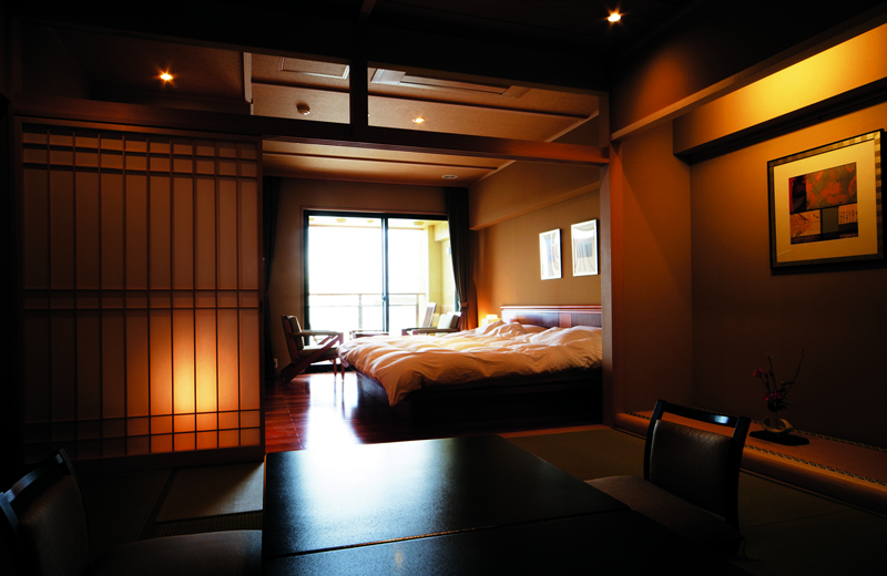 源泉露天風呂付スイート 風の庭