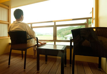 源泉露天風呂付スイート 風の庭