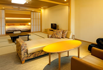 源泉露天風呂付スイート 風の庭