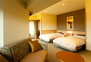 源泉露天風呂付スイート 風の庭